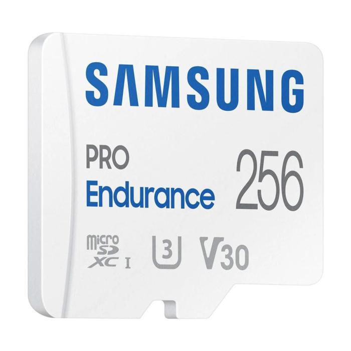 Samsung - Samsung Pro Endurance 256GB microSDXC 100MB/s Minneskort