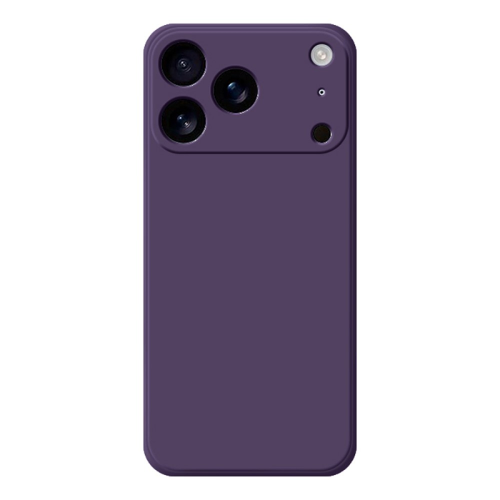 A-One Brand - iPhone 17 Pro Mobilskal TPU Straight Edge - Mörklila