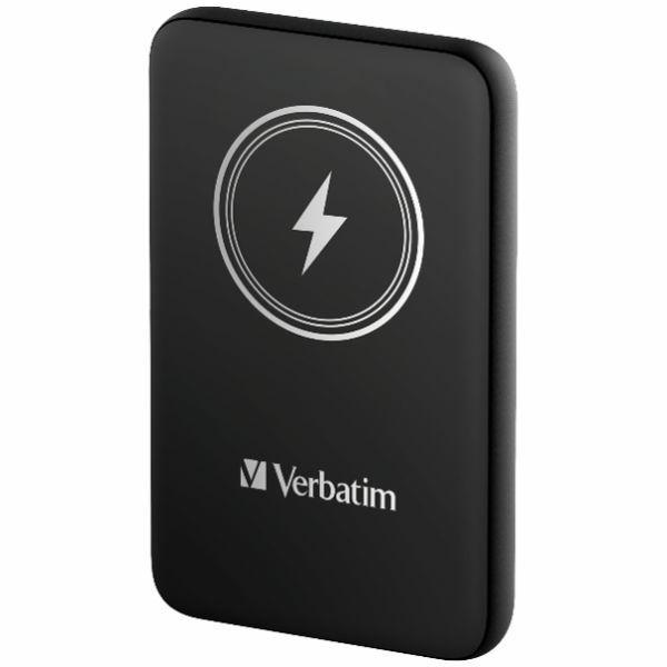 Verbatim Magnetisk Trådlös Powerbank 5000mAh 15W - Svart | 505295 | AlltMobil