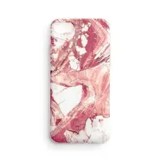 Wozinsky - Wozinsky Galaxy A03s Skal Marble Gel - Rosa