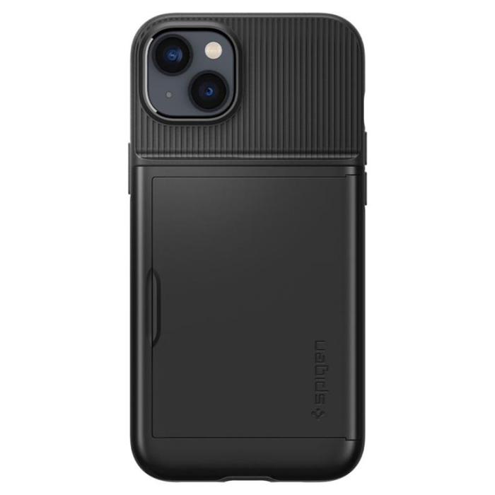 Spigen - Spigen iPhone 14 Plus Skal Slim Armor CS - Svart
