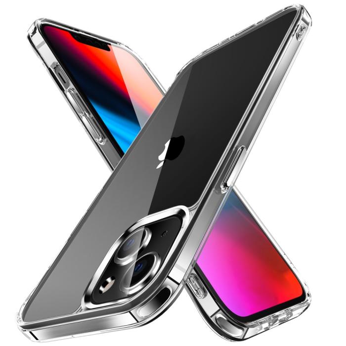OEM - Gulnar Inte ShockProof Skal iPhone 13 - Clear