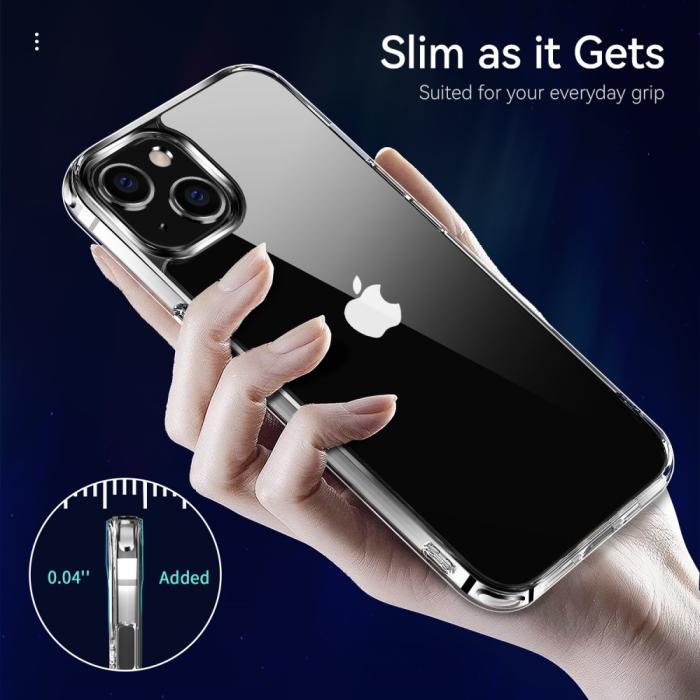 OEM - Gulnar Inte ShockProof Skal iPhone 13 - Clear