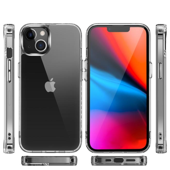 OEM - Gulnar Inte ShockProof Skal iPhone 13 - Clear