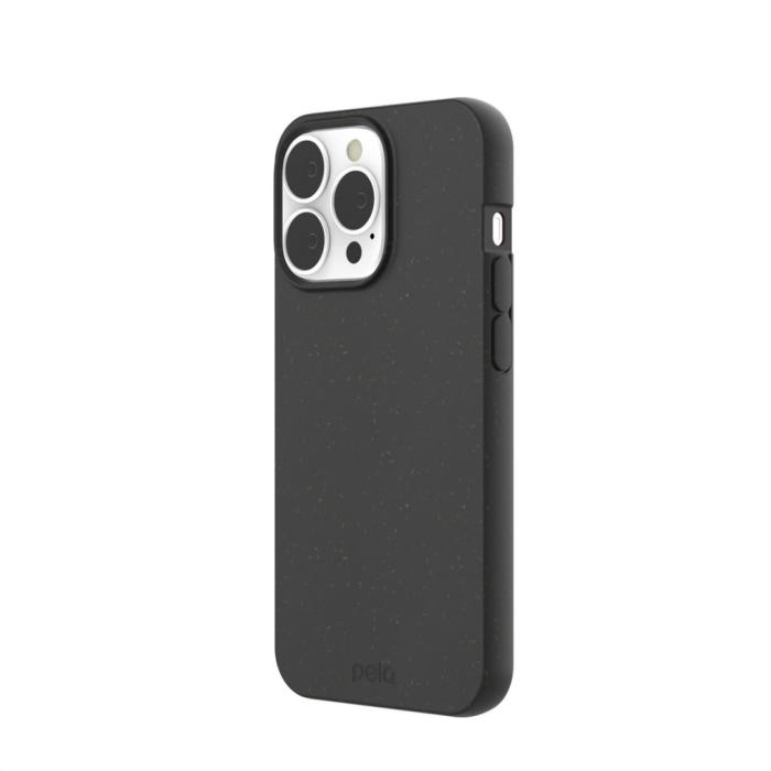 Pela - Pela Classic Miljövänligt Mobilskal iPhone 13 Pro - Svart