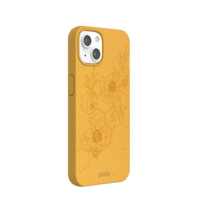 Pela - Pela Hive Edition Mobilskal iPhone 13 - Classic Honey