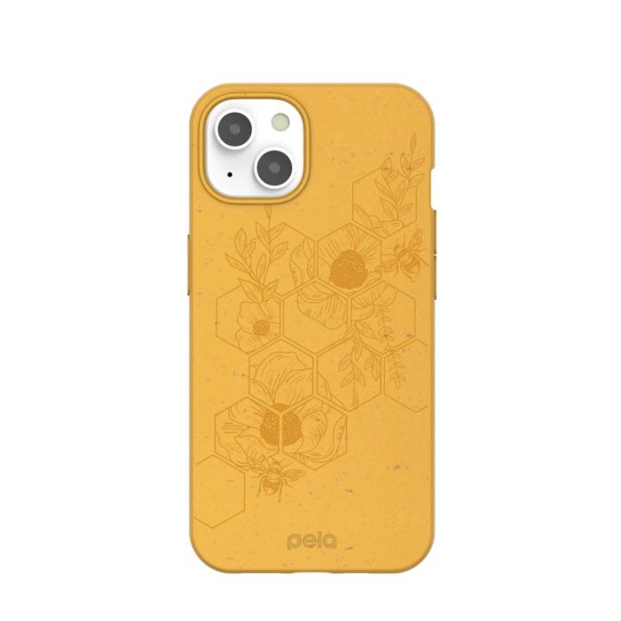 Pela - Pela Hive Edition Mobilskal iPhone 13 - Classic Honey