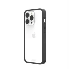 Pela - Pela Clear Miljövänligt Mobilskal iPhone 13 Pro - Svart