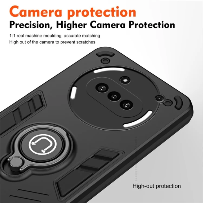 A-One Brand - Nothing Phone (3a) Mobilskal Camshield Kickstand - Svart
