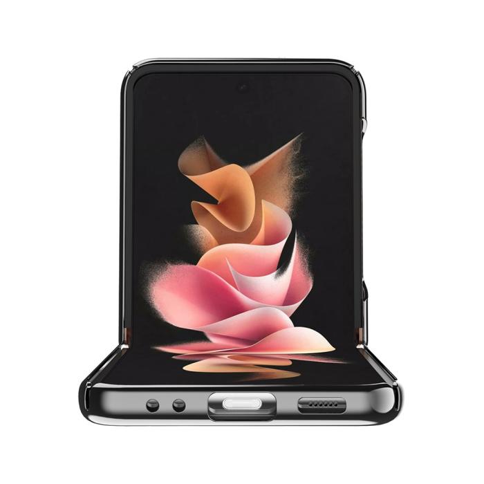 UTGATT1 - Electroplating Mobilskal till Samsung Galaxy Z Fold 3 - Svart