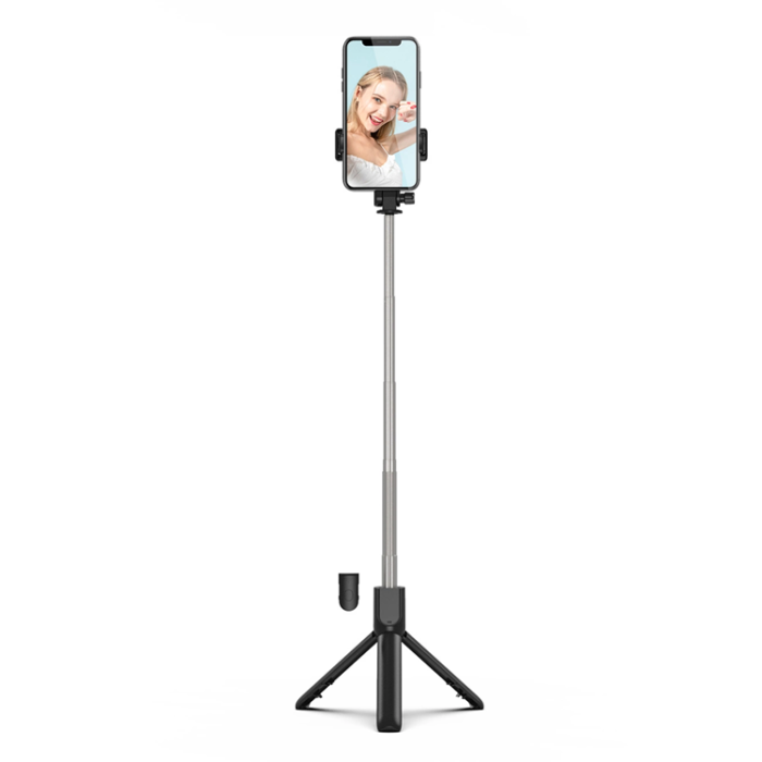 OEM - Selfiestick Teleskopstativ 0.7m för Mobil - Svart
