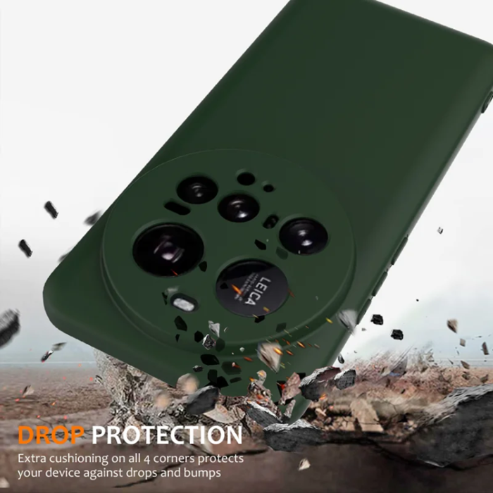 A-One Brand - Xiaomi 15 Ultra Mobilskal MagSafe Liquid Silikon - Mörkgrön