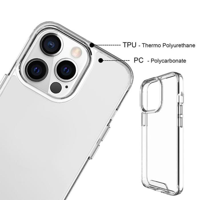 OEM - Xiaomi Redmi 13C 4G/Poco C65 Mobilskal Crystal - Transparent