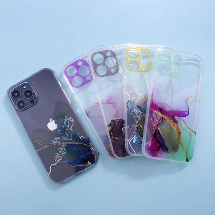 OEM - Xiaomi Redmi Note 11 Pro Skal Marble - Blå