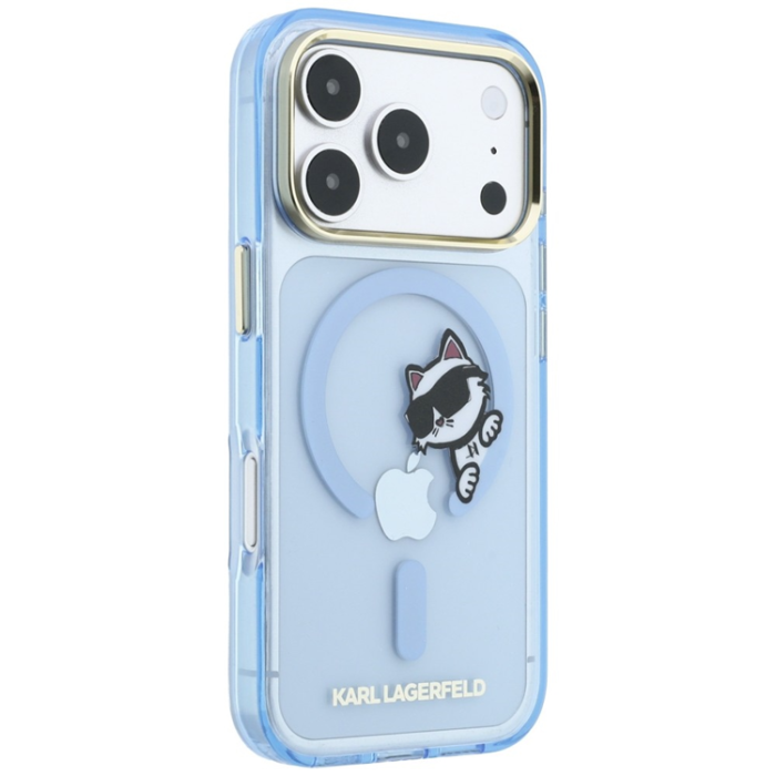 KARL LAGERFELD - Karl Lagerfeld Mobilskal För iPhone 18 Pro/17 Pro Magsafe Peekaboo Logo