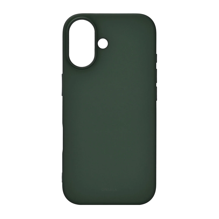 ONSALA iPhone 17 Mobilskal med Silikonkänsla - Grön | 2353 | AlltMobil