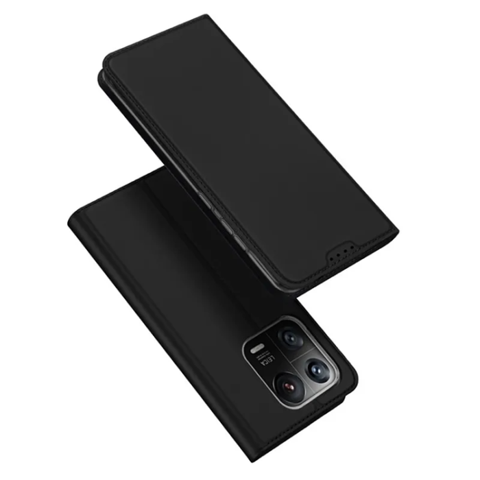 Dux Ducis - Dux Ducis Xiaomi 13 Plånboksfodral Skin Series - Svart