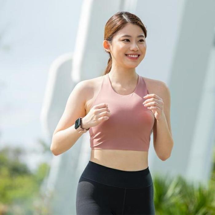 UNIQ - Uniq Apple Watch 4/5/6/7/8/SE/SE2 (38/40/41mm) Armband Silicon - Blush Rosa