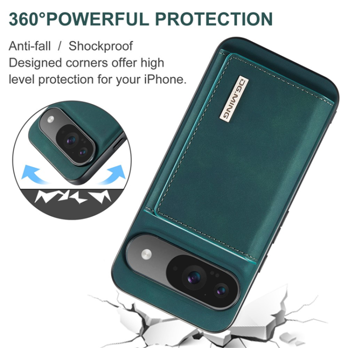 DG.MING - DG.MING Google Pixel 10 Pro/10 Plånboksfodral Detatchable M1