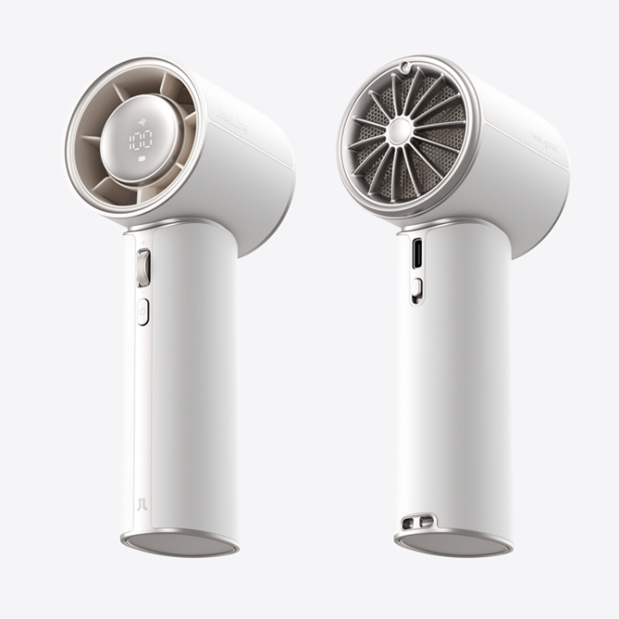 Jisulife - Jisulife Mini Handfläkt 4250 mAh USB-C Fan Pro1 - Vit