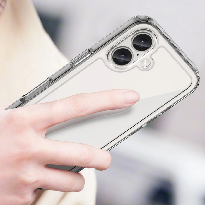 OEM - iPhone 16 Plus Mobilskal Outer Space - Clear