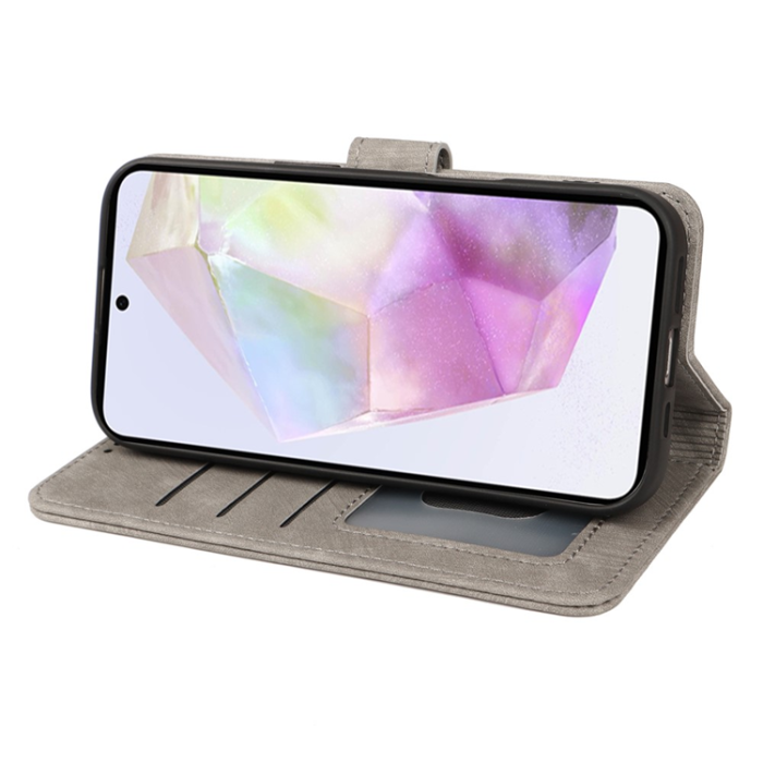 A-One Brand - OnePlus 15 5G Plånboksfodral Striped Texture Läder