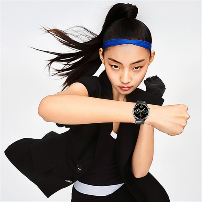 Remax - Remax Smartwatch 9 Armband Metal - Svart