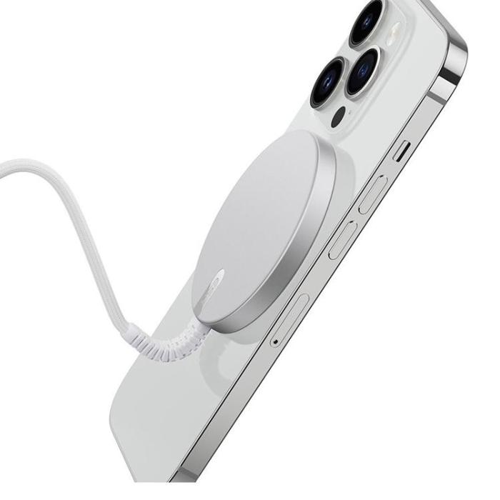 ESR - ESR Halolock Magnetic Magsafe Trådlös Laddare - Silver