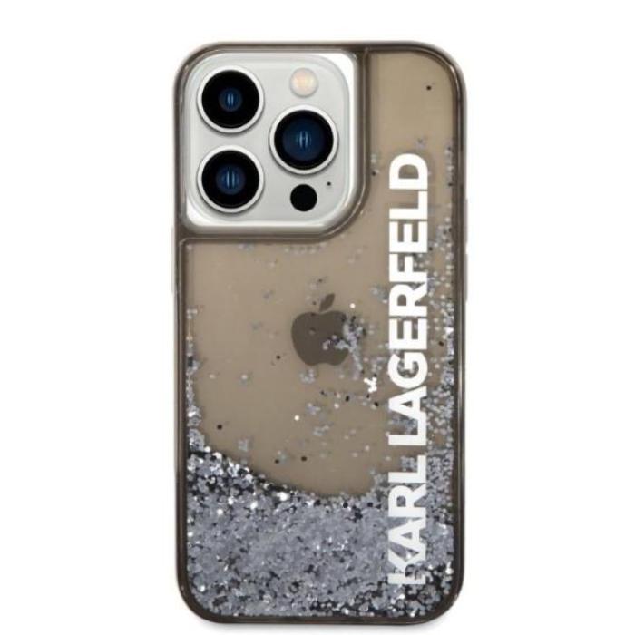 KARL LAGERFELD - Karl Lagerfeld iPhone 14 Pro Mobilskal Magsafe Liquid Glitter