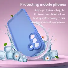 OEM - Mobilskal till Samsung Galaxy A57 Plast Drop Proof Airbags - Bl&aring;