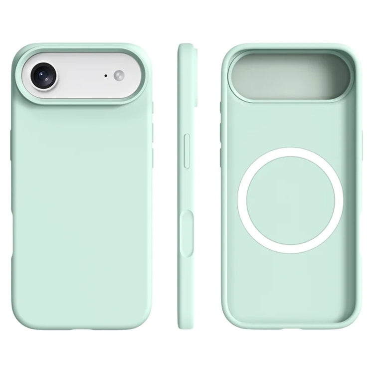 iPhone 17 Air Mobilskal MagSafe Ultra Thin Silicone - Ljusgrön | 2353 | AlltMobil