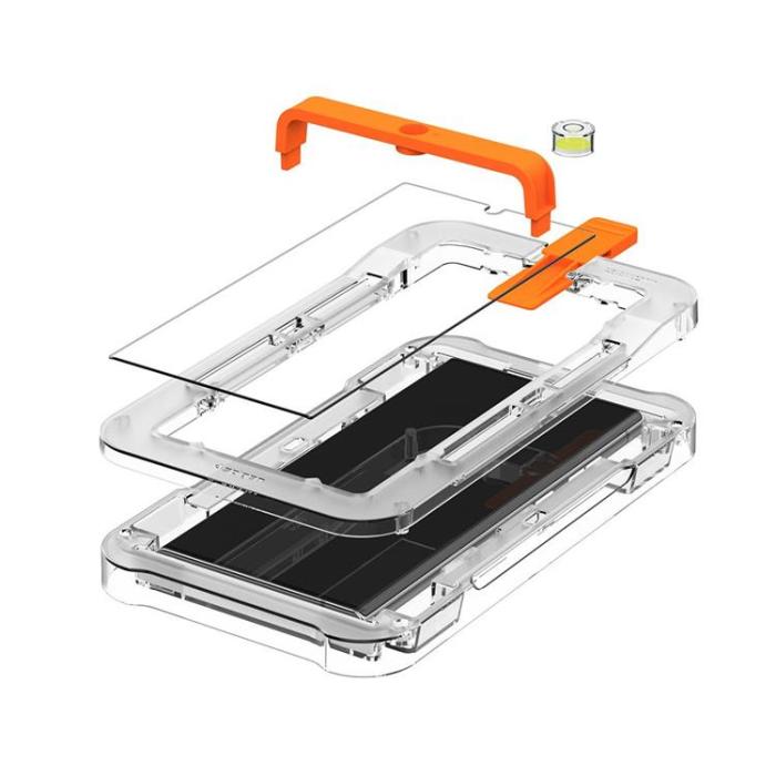 UTGATT1 - Spigen Härdat glas Platinum Galaxy S22 Ultra - Transparent
