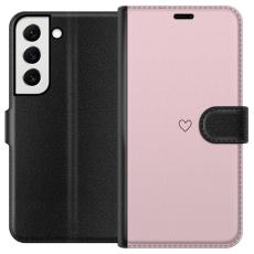 iSecrets - Pl&aring;nboksfodral till Samsung Galaxy S22+ 5G med Litet Hj&auml;rta