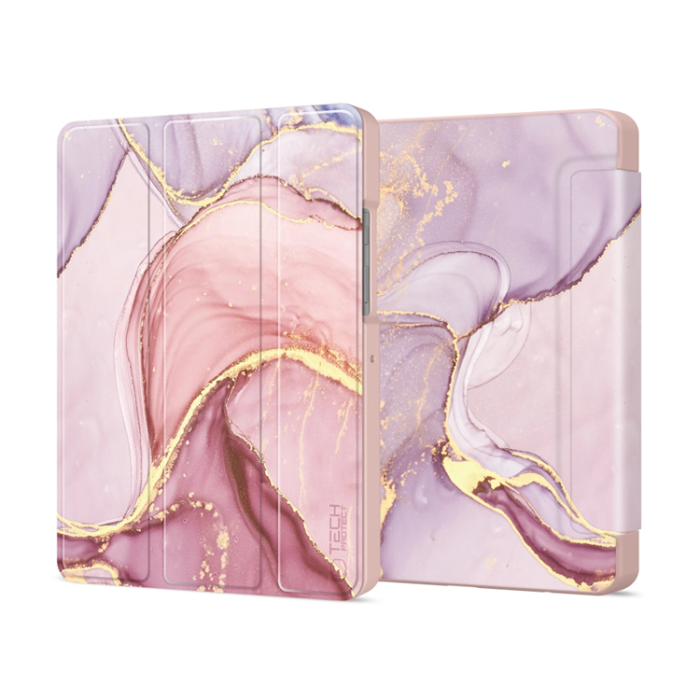 Tech-Protect - Tech-Protect Galaxy Tab A9 Plus Fodral Smart - Marble