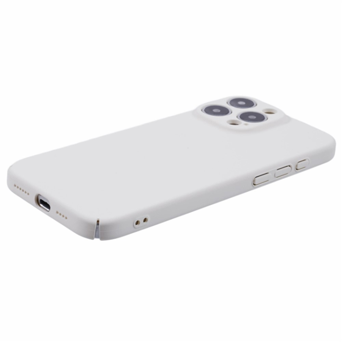 A-One Brand - iPhone 16 Pro Max Mobilskal Skin-Touch Rubberized PC - Vit