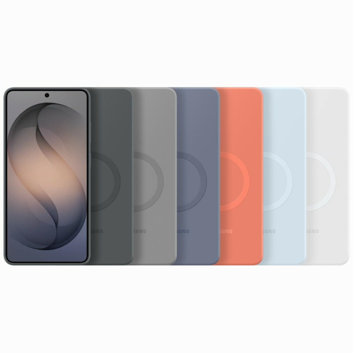 Samsung - SAMSUNG Mobilskal För Galaxy S26 Ultra MagSafe Silikon Magnet - Vit