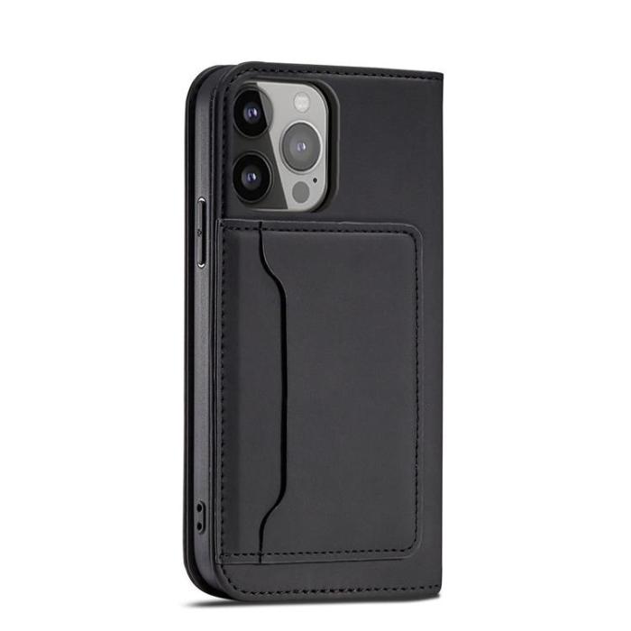 OEM - Galaxy S23 Ultra Plånboksfodral Magnet Flip - Svart