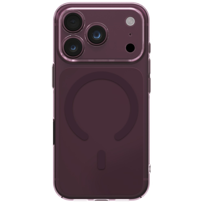 UNIQ - Uniq Mobilskal för iPhone 18 Pro/17 Pro MagSafe Airsuit - Burgundy