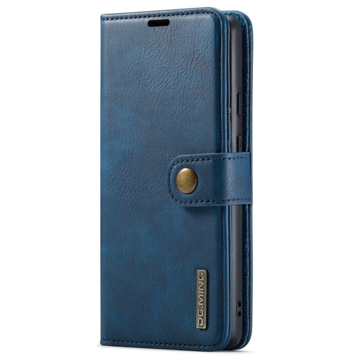 DG.MING - DG.MING Google Pixel 6a Plånboksfodral Detachable 2-in-1 Äkta Läder - Blå