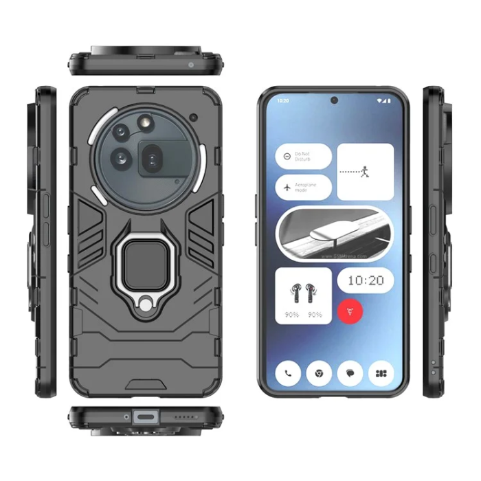 A-One Brand - Nothing Phone (3a) Pro Mobilskal Ringhållare Kickstand