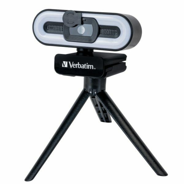 Verbatim Webbkamera med Mikrofon Full HD 1080p AWC-02 - Svart | 264 | AlltMobil