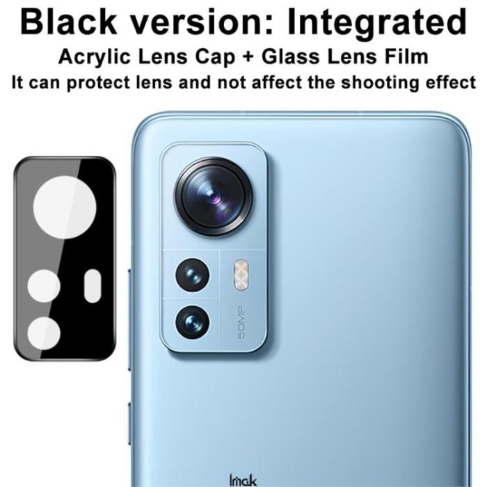 Imak - IMAK Kameralinsskydd i Härdat glas Xiaomi 12 Pro - Svart