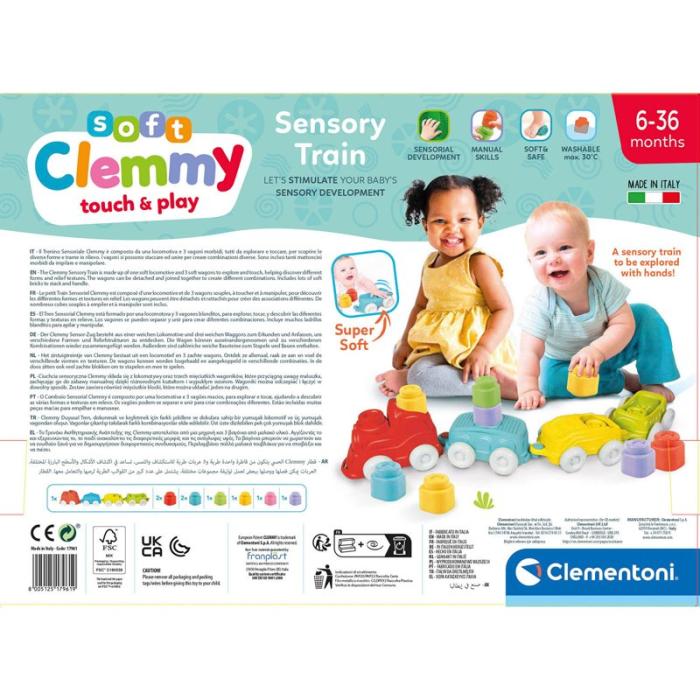 CLEMENTONI - CLEMENTONI Soft Clemmy Sensory Train (2024)