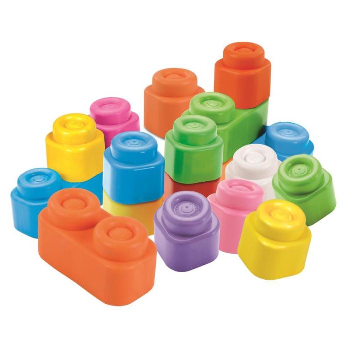 CLEMENTONI - CLEMENTONI Soft Clemmy (Set Of 20 Blocks) Väska