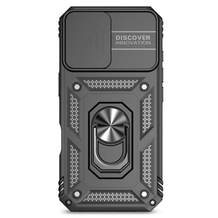 OEM - iPhone 16 Plus Mobilskal Defender Slide - Svart