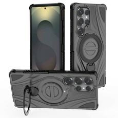 OEM - Mobilskal f&ouml;r Samsung Galaxy S26 Ultra Magnetiskt Kickstand TPU - Svart