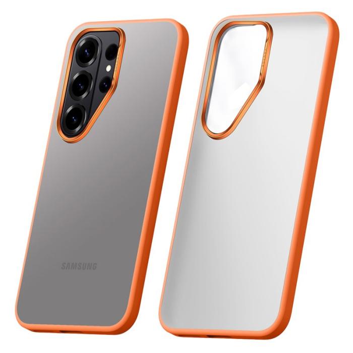 SULADA - Sulada Mobilskal för Samsung Galaxy S26 Ultra PC + TPU Stöttålig - Orange