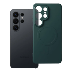 A-One Brand - Mobilskal F&ouml;r Galaxy S26 Ultra Magsafe Silikon - Gr&ouml;n