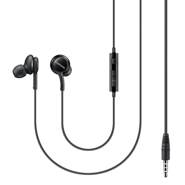 Samsung - Samsung Hörlurar 3.5mm mini Jack Mikrofon - Svart