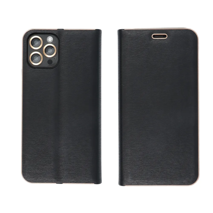 OEM - Xiaomi Redmi Note 14 5G Plånboksfodral Luna Guld - Svart